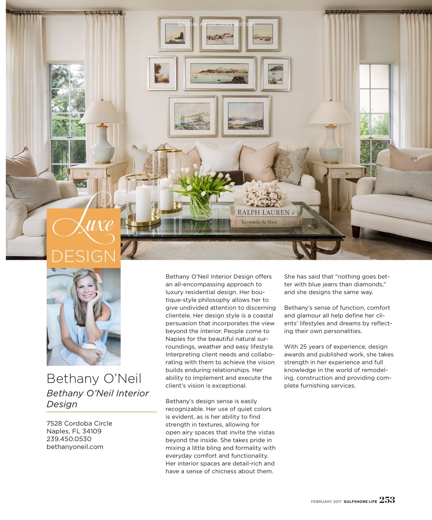 Gulfshore Life | Luxe Design
