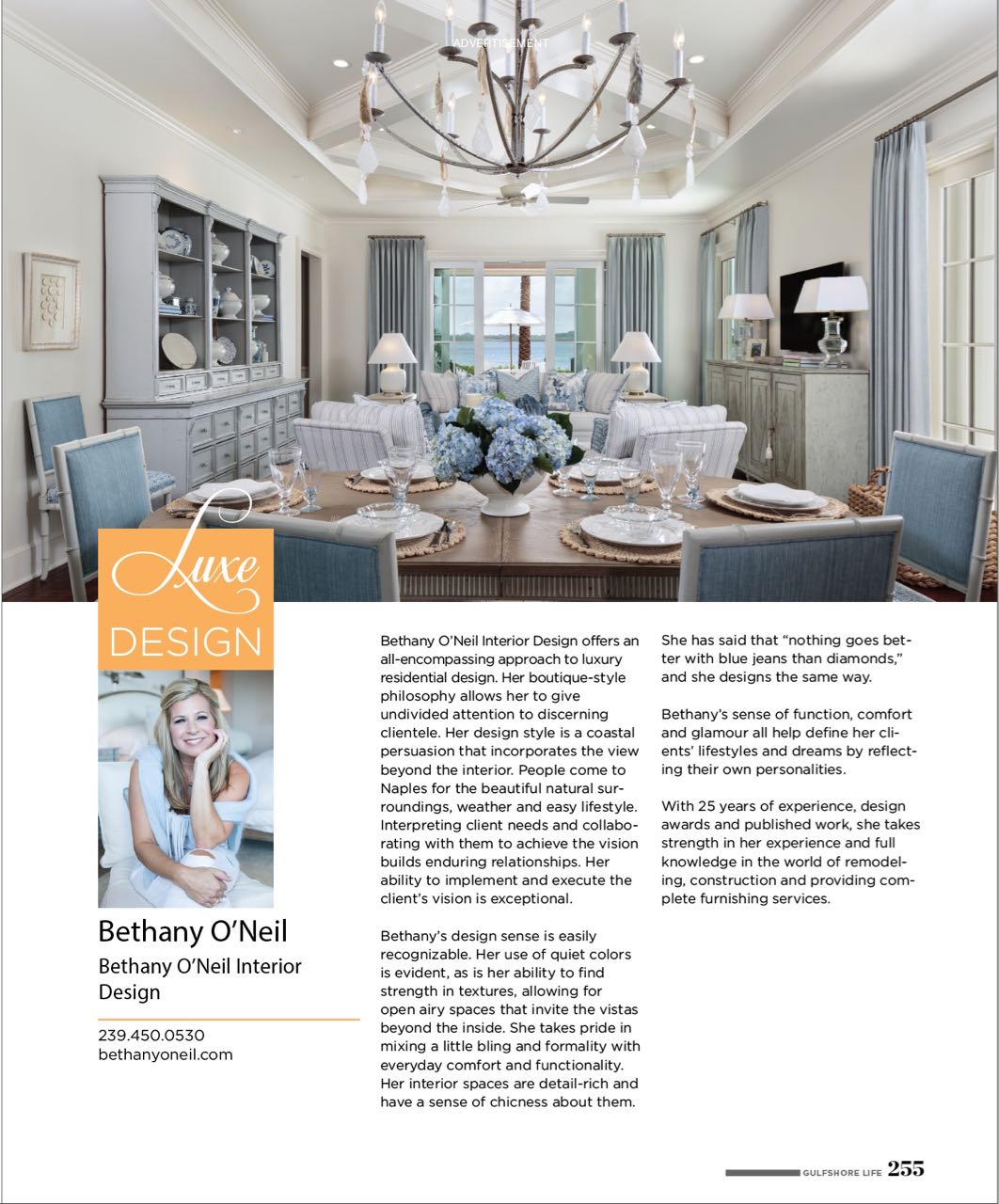 Gulfshore Life | Luxe Design